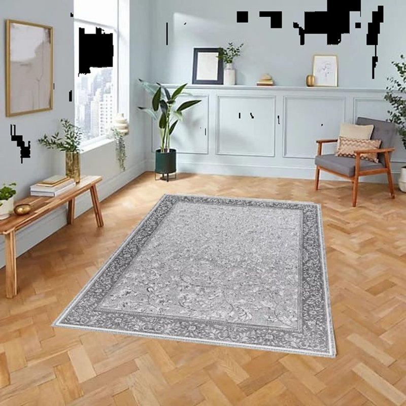 Vintage Floral Rugs Living Room Bedroom Oriental Carpet Hallway Door Mats, Rectangle 160 x 230 cm