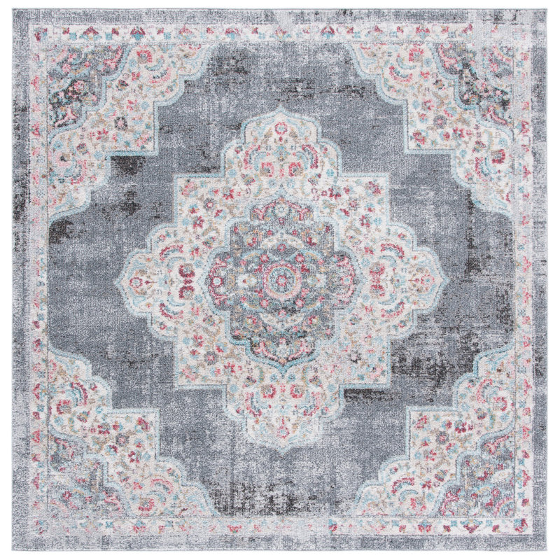 Tapis oriental performance Dostie Phoenix, Carré 6 pi 7 po