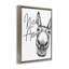 Art mural sur toile flottante Donkey Bathroom Humor-42135718-46610728