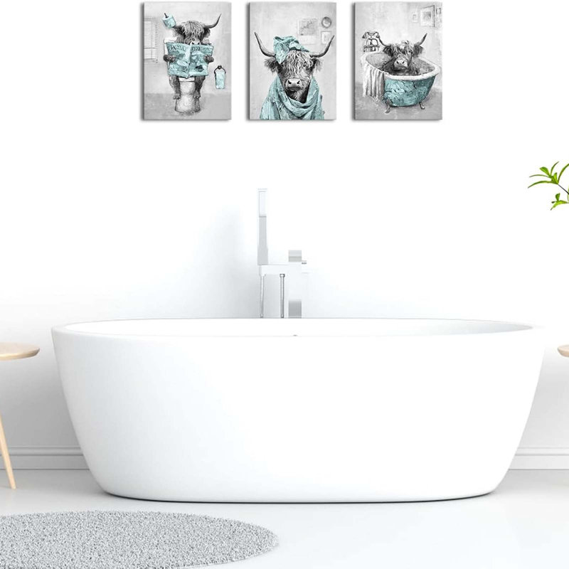 3 Piece Wrapped Canvas Wall Art