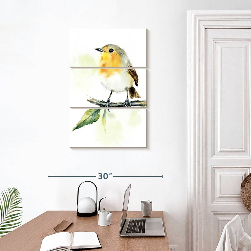Brampt Robin Songbird, 32" H x 20" W