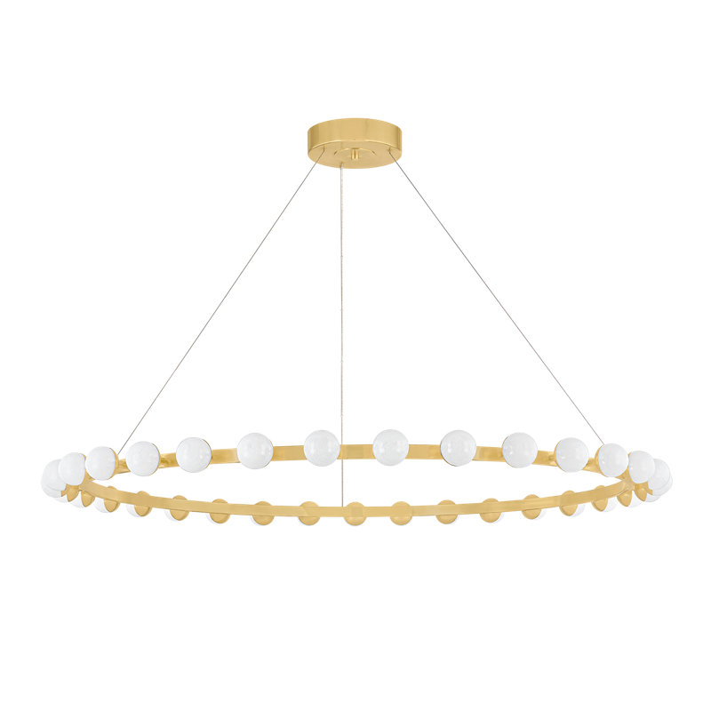 Linus Chandelier, 33, 3" H x 61" W x 61" D