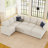 Seybert Pull-Out Sofa Bed Sectional With Storage Ottoman-101956738