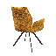 Lusso Fabric Dining Armchair-2129059235