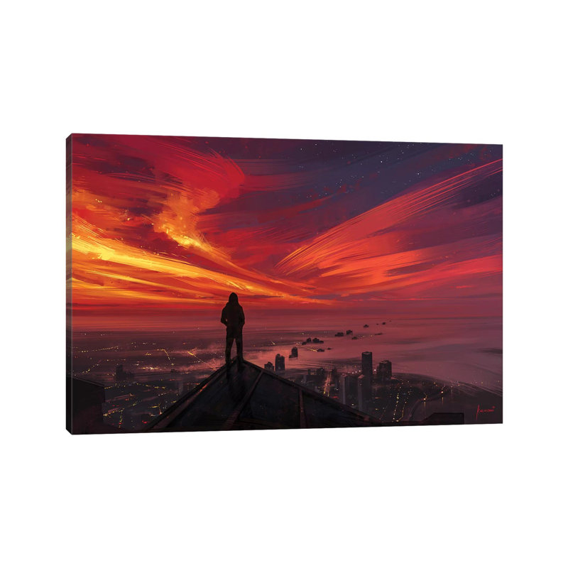 Million Little Pieces by Alena Aenami - Wrapped Canvas Print, 20.32 cm H x 30.48 cm W x 1.91 cm D