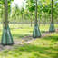 Sac d'arrosage pour arbre à libération lente, paquet de 25 gallons, sacs d'eau pour arbres, sacs d'irrigation goutte à goutte avec fermeture à glissière, système d'arrosage durable pour un ciblage profond des racines