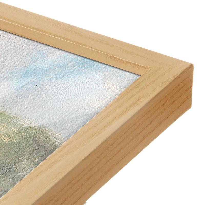 «New England Home in Spring» par Stephen Calcasola, reproduction d'art, H 30 po x l 40 po, Tanné