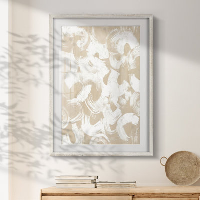 Swish Stone I -Framed Print