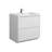 35-3/8 In. W X 19-5/8 In. D Freestanding Vanity  With Resin Composite Vanity Top In White