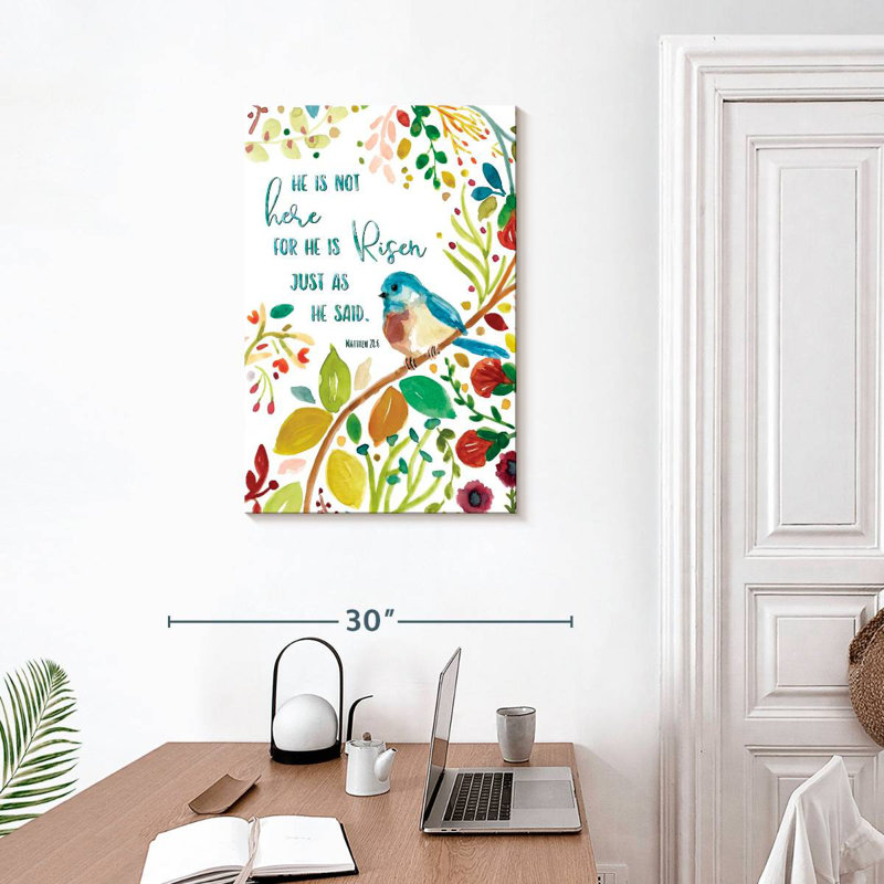 Tergel He Is Risen, 30" H x 20" W