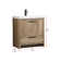Southmead 30'' Single Bathroom Vanity with Resin Top