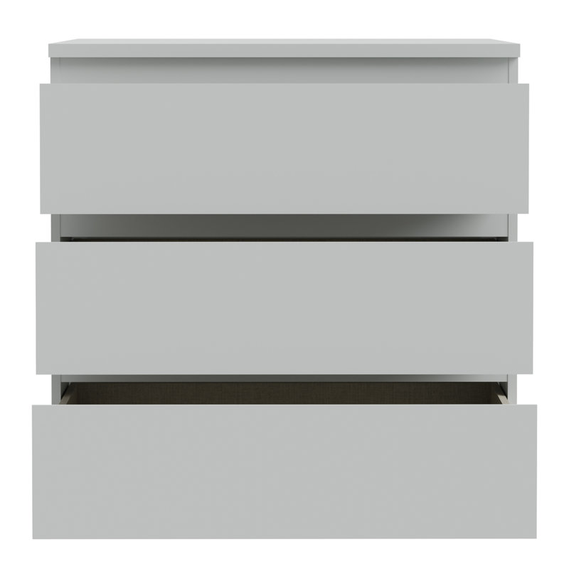 77.2cm W 3 - Drawer Chest of Drawers, Grey