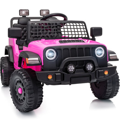 Camion de jeu pour enfants 12 V, voiture électrique pour enfants avec télécommande, Bluetooth