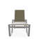 Holna Outdoor Rust-Resistant Metal Chaise Lounge