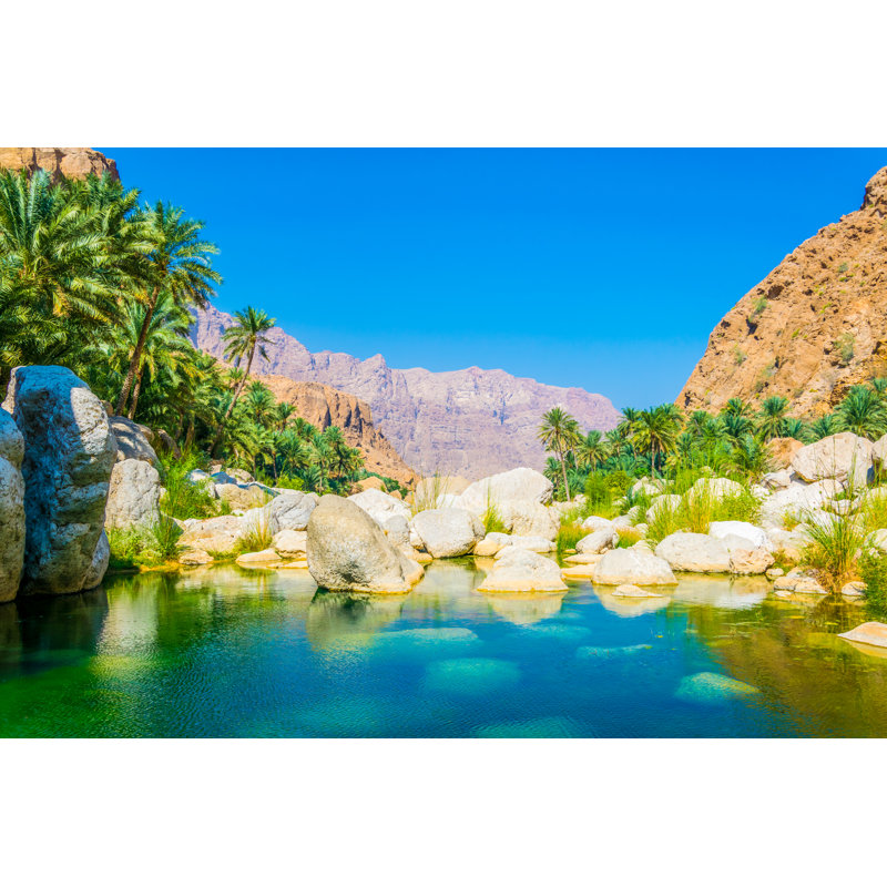 Lagoon In Oman by Trabantos - Wrapped Canvas Print, 81cm H x 122cm W