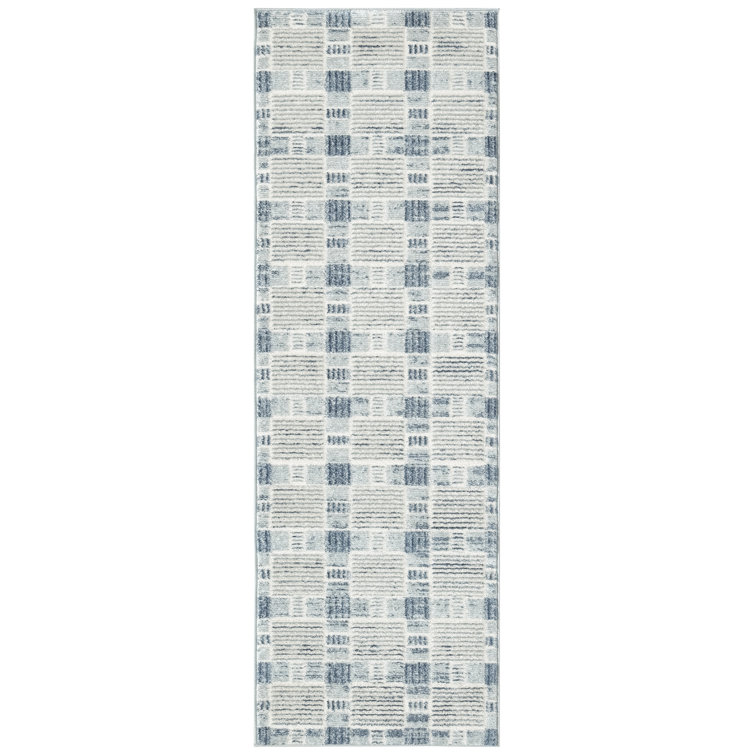 Capodilupo Blue Modern Indoor Rug