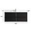 Armoire murale de salle de bain flottante de style médiéval avec évier 48 po