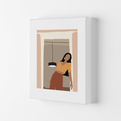 Mica Girl In Doorway N10 - Print