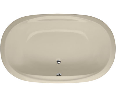 Builder Dual Oval 74'' L Air Bathtub