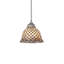 8" Wide Tiffany Fishscale Mini Pendant