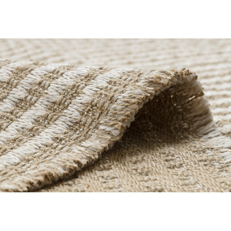 Northfleet Jute / Sisal Flatweave Area Rug, Rectangular 160 x 220cm