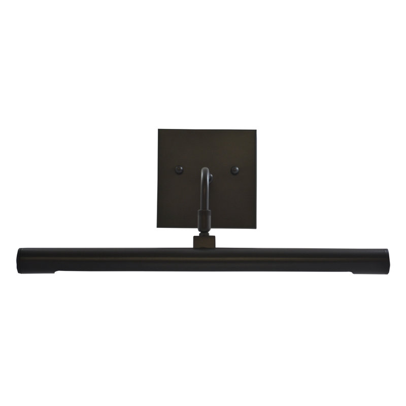 Applique murale à DEL 1 lumière Barto, H 4,75 po x l 14 po x P 7 po, Bronze huilé