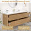 Ensemble de meuble-lavabo flottant avec lavabo 48 po Verwood-90061842