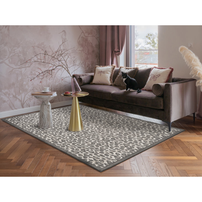 Animal Print Area Rug, Rectangle 200 x 290 cm