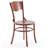 Medieval Solid Wood Side Dining Chairs-349478018