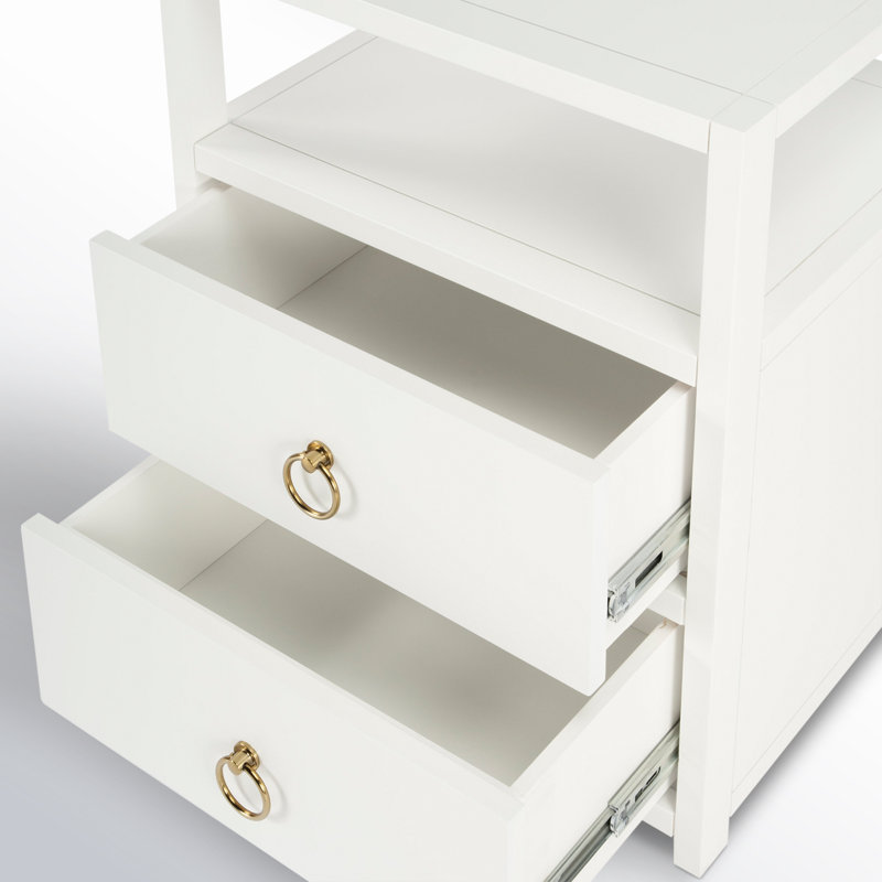 Lark Nightstand, White