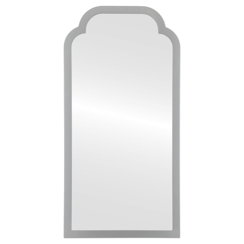 Miroir pleine grandeur encadré, Jet argenté