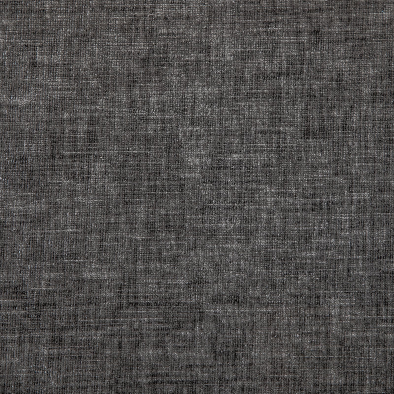 Banc rembourré en chenille avec 2 coussins, Gris