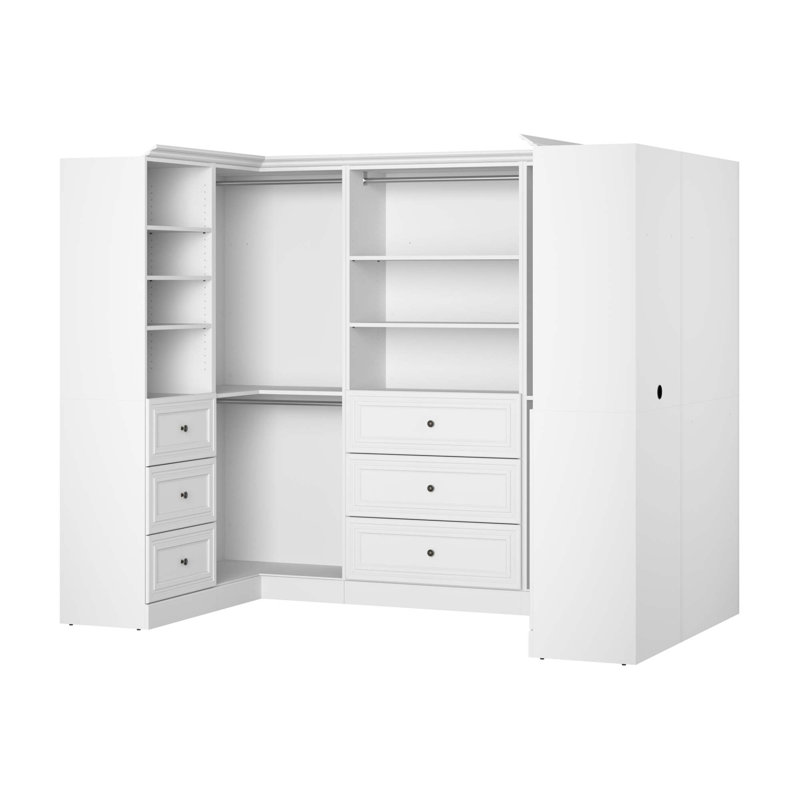 Système d'organisation l 108 po Alvaretta, Blanc