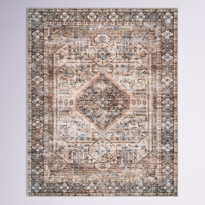 Tapis lavable à la machine Ecker Medallion