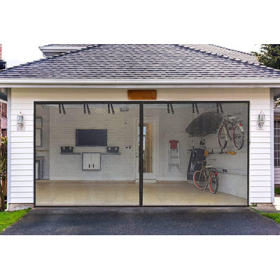 Garage Screen Doors For 2 Car Garage