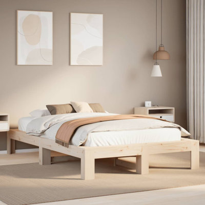Solid Wood Bed