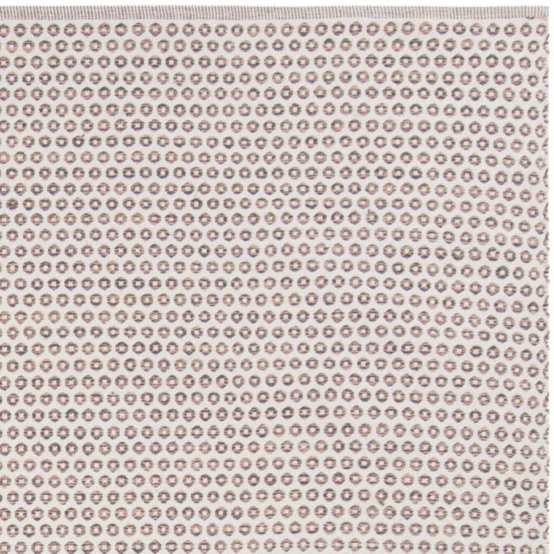 Church Street Hand Woven Cotton Geometric Rug, Runner 2'3" x 7'
