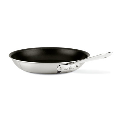 All-Clad D5 Brushed Steel Non-Stick Frying Pan