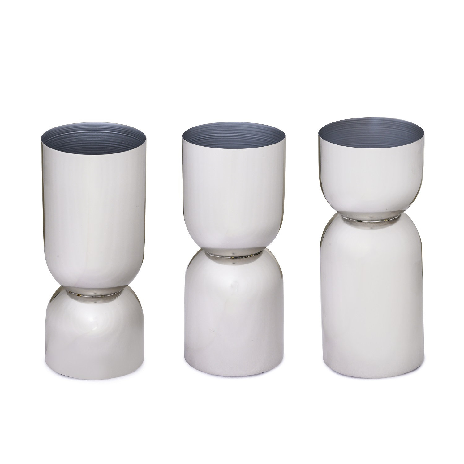 Paulding Iron Table Vase, White