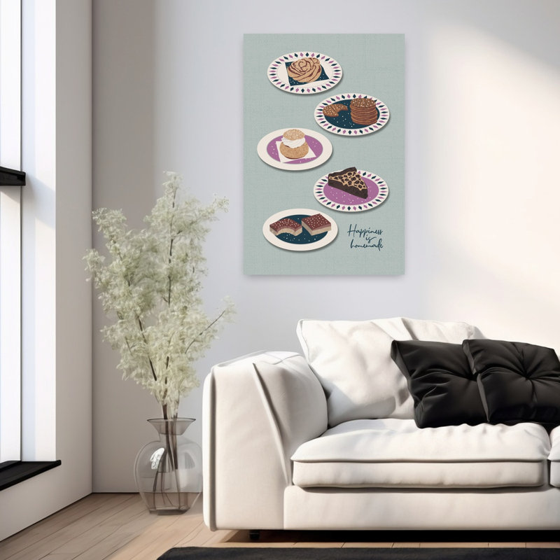 Contemporary Art Contemporary Wall Art by Alexandra Weise - Wrapped Canvas Print, 91.44 cm H x 60.96 cm W