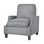 Ensemble de canapé de salon moderne 3 pièces avec canapé modulaire, causeuse et fauteuil pour espaces compacts.