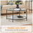 Glass Top Coffee Table-878051134