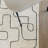 Harlow Abstract Lines Beige/ Black Area Rug-2141991229