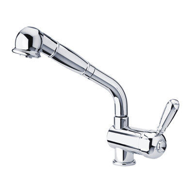 Whitehaus Collection Metrohaus Pull Out Kitchen Faucet