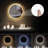 LED Circular Environmentally-friendly Mirror Lamp