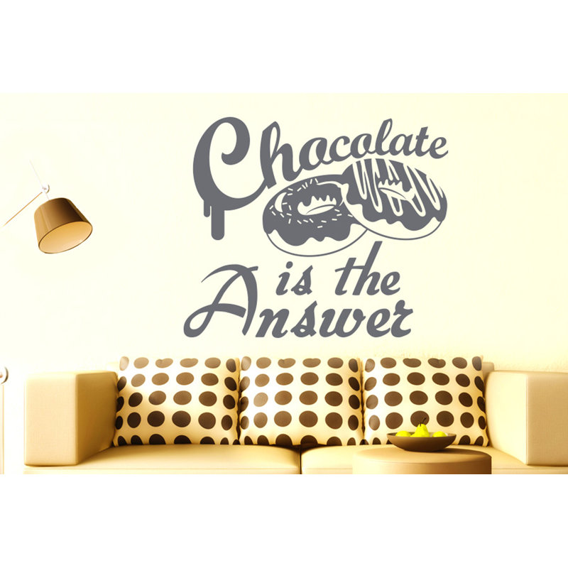 Food & Beverage Wall Decal, Medium, Grey