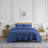 Pinch Pleated, Pintuck Duvet Cover Set with matching shams-227736017-227736027