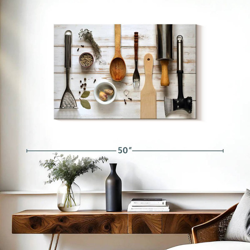 Senne Rustic Kitchenware, 24" H x 36" W