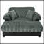 Chaise longue avec deux coussins décoratifs-133397360