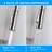 Single Handle Pull-Down Kitchen Faucet with Dual Spray, Swivel Spout in Brushed Nickel
